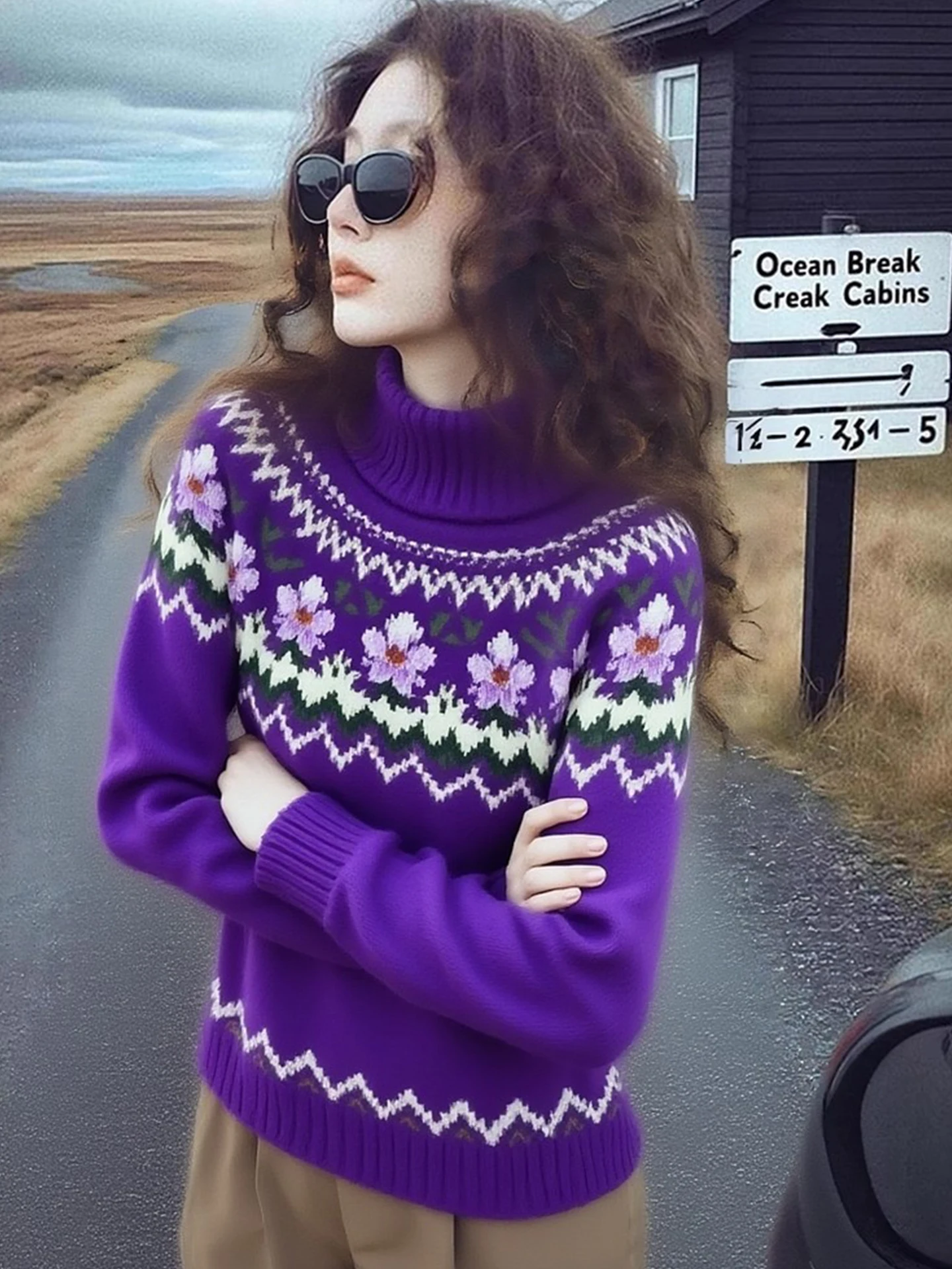 Elegant Embroidered Thickened Long Sleeve Soft Versatile Knitted Sweater Winter 2026 Women's Fashion Casual Comfortable Top
Elegant Embroidered Thickened Long Sleeve Soft Versatile Knitted Sweater Winter 2026 Women's Fashion Casual Comfortable Top