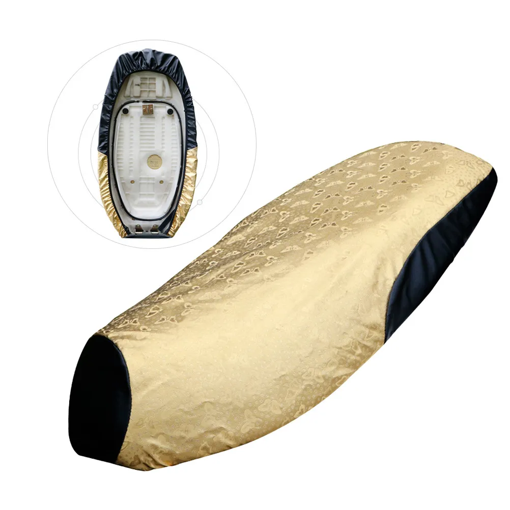 Waterproof Scooter Seat Cover Size L Golden Pu Motorcycle Saddle Pad Sun Protection Non-Slip Elastic Band For
Waterproof Scooter Seat Cover Size L Golden Pu Motorcycle Saddle Pad Sun Protection Non-Slip Elastic Band For