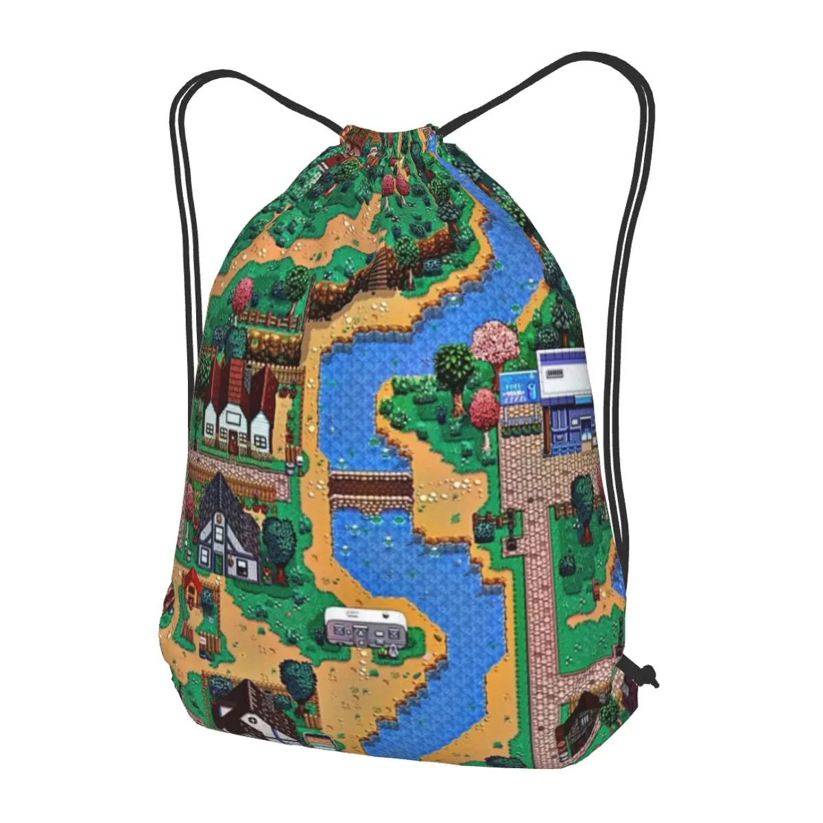 Stardew Valley Town Map Backpacks Multi-function Drawstring Bundle Pocket Shoes Bag Book Bags for Man Woman School
Stardew Valley Town Map Backpacks Multi-function Drawstring Bundle Pocket Shoes Bag Book Bags for Man Woman School