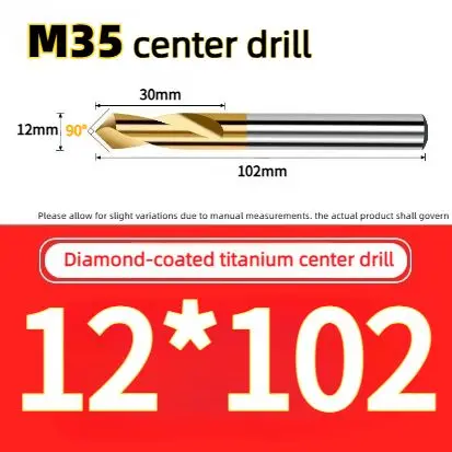 Titan Coated 12mm 90 Deg Countersink Spot Drill M35 High Speed Steel, Industrial Centering Tool for Engineering Machining
Titan Coated 12mm 90 Deg Countersink Spot Drill M35 High Speed Steel, Industrial Centering Tool for Engineering Machining