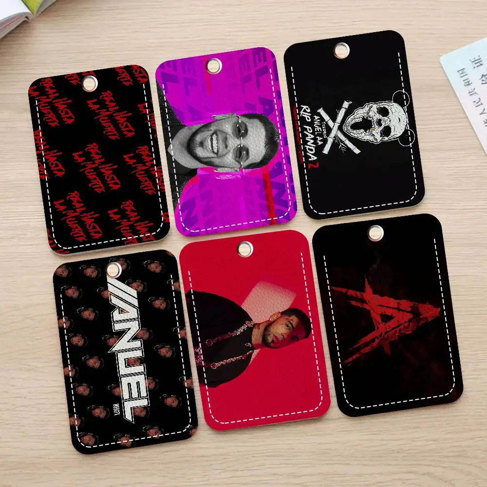 Classic Rapper Anuel AA Music Card Holders Student ID Card Protective Cover Cases Student Campus Access Cards Key Anti-lost
Classic Rapper Anuel AA Music Card Holders Student ID Card Protective Cover Cases Student Campus Access Cards Key Anti-lost