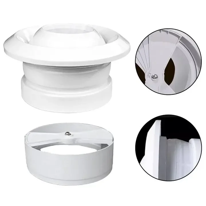 Air System Outlet Valve ABS Circular Spherical Nozzle Air Vent Ventilation Plastic Exhaust Fan Hose Proof Valve
Air System Outlet Valve ABS Circular Spherical Nozzle Air Vent Ventilation Plastic Exhaust Fan Hose Proof Valve
