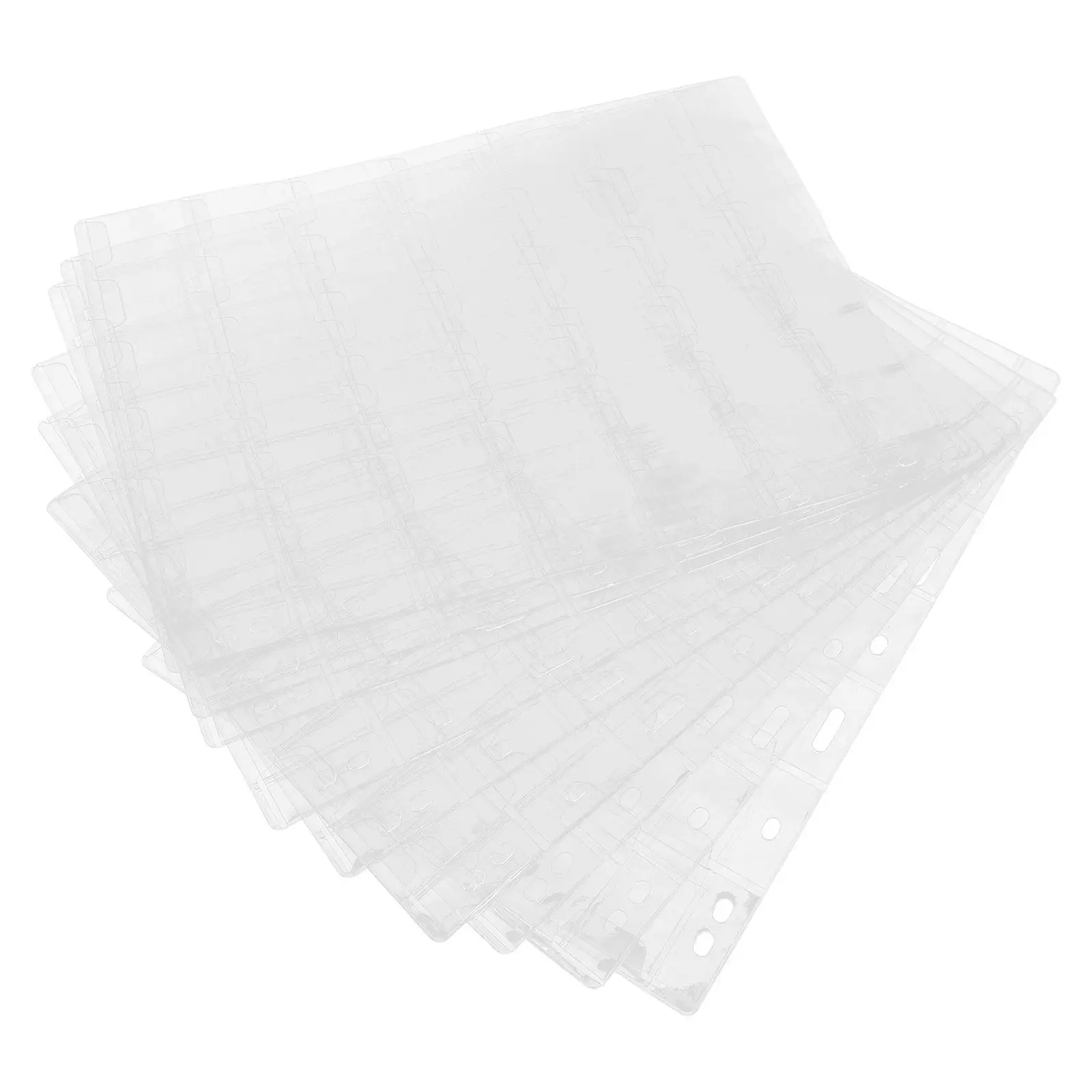 10Pcs Coin Binder Inserts 9-Hole 42 Slots Plastic Pages Coin Collection Organizer Album Stamp Collecting Supplies
10Pcs Coin Binder Inserts 9-Hole 42 Slots Plastic Pages Coin Collection Organizer Album Stamp Collecting Supplies