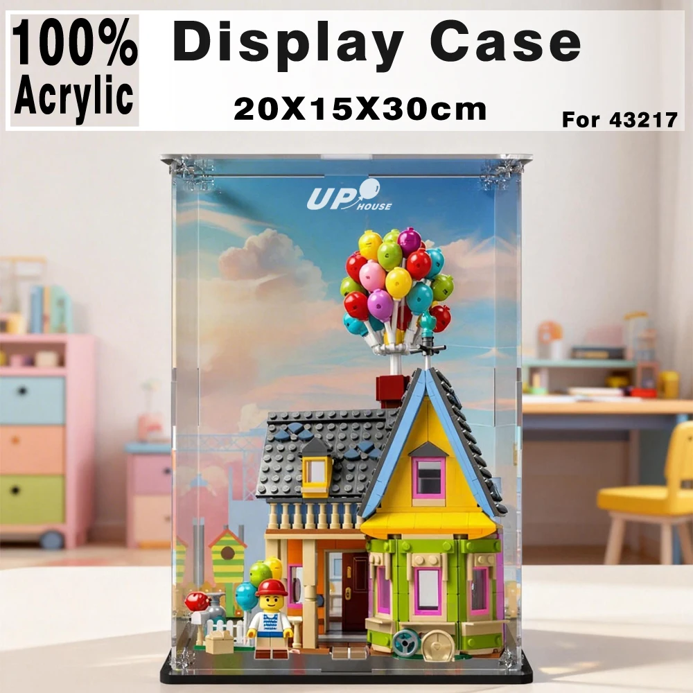 Display box for lego 43217 display case for Up House building block dustproof clear showcase toy bricks storage box
Display box for lego 43217 display case for Up House building block dustproof clear showcase toy bricks storage box