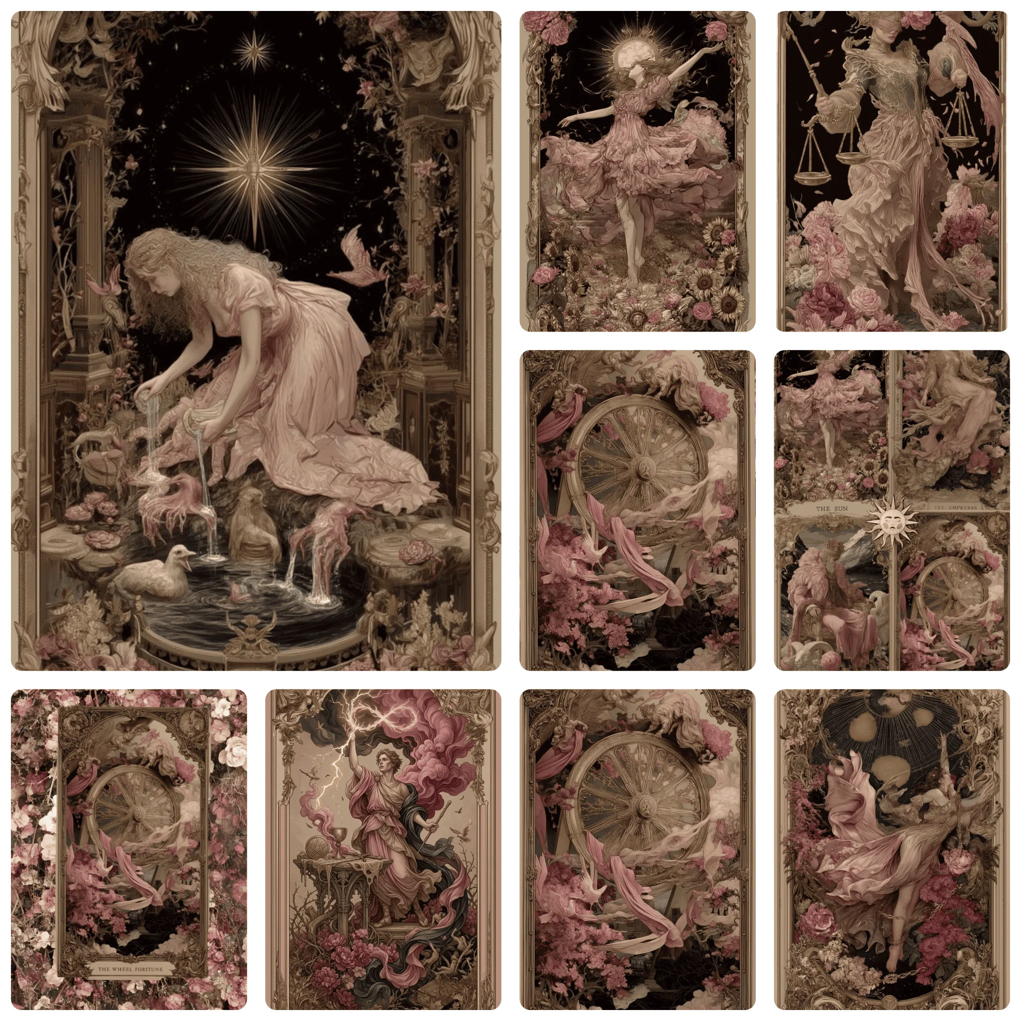 Tarot Card The Star 500PCS Jigsaw Puzzle Art Nouveau Style Mystical Art Educational Games Colorful Puzzles Gifts Home Decor
Tarot Card The Star 500PCS Jigsaw Puzzle Art Nouveau Style Mystical Art Educational Games Colorful Puzzles Gifts Home Decor