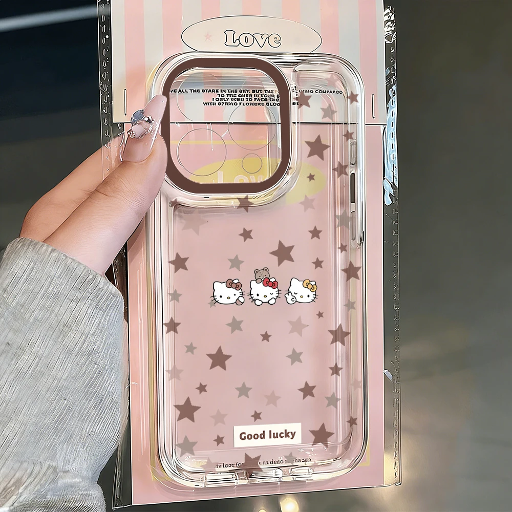 Brown Star Hello Kitty Clear Phone Case For Redmi 13 12 Redmi Note 14 13 12 11 10 Pro Redmi Note 14 13 12 Pro+ Non-slip Cover
Brown Star Hello Kitty Clear Phone Case For Redmi 13 12 Redmi Note 14 13 12 11 10 Pro Redmi Note 14 13 12 Pro+ Non-slip Cover