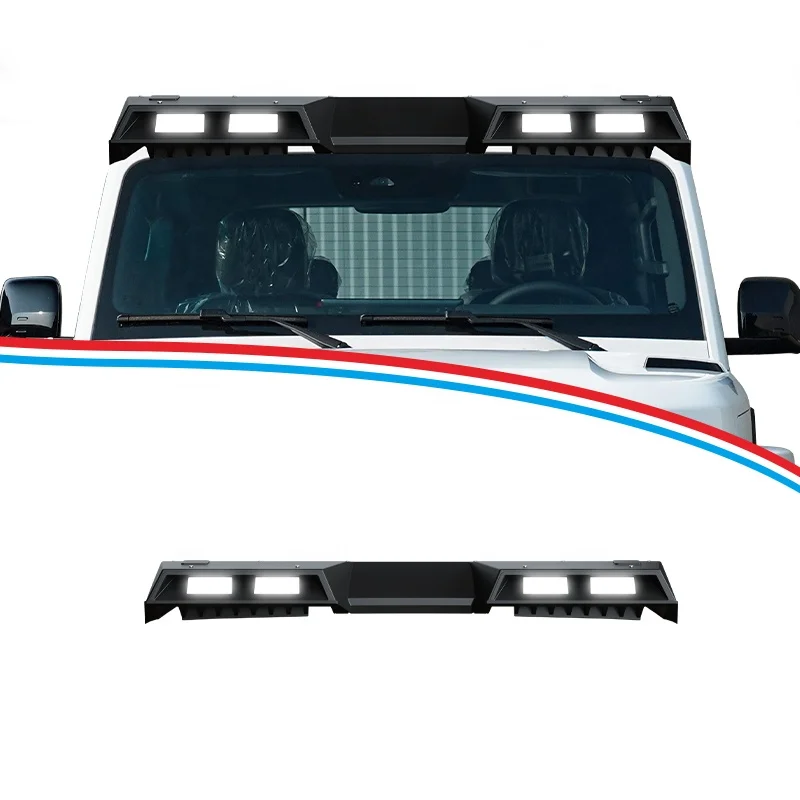 Auto Front Top Roof Light with Four Lens Waterproof Quality Auto Exterior Accessories for Chery Icar V23 2025-
Auto Front Top Roof Light with Four Lens Waterproof Quality Auto Exterior Accessories for Chery Icar V23 2025-