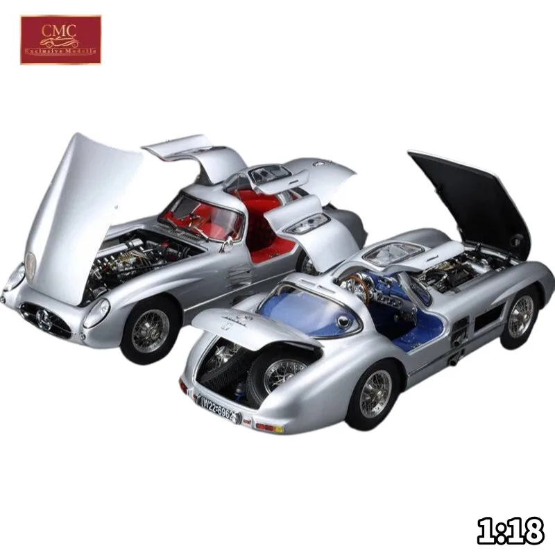 CMC 1:18 300SLR Urenhout Die-Cast Simulation Alloy Car Model, Boys' Holiday Gift Toy, Adult Collection Decoration Item.
CMC 1:18 300SLR Urenhout Die-Cast Simulation Alloy Car Model, Boys' Holiday Gift Toy, Adult Collection Decoration Item.