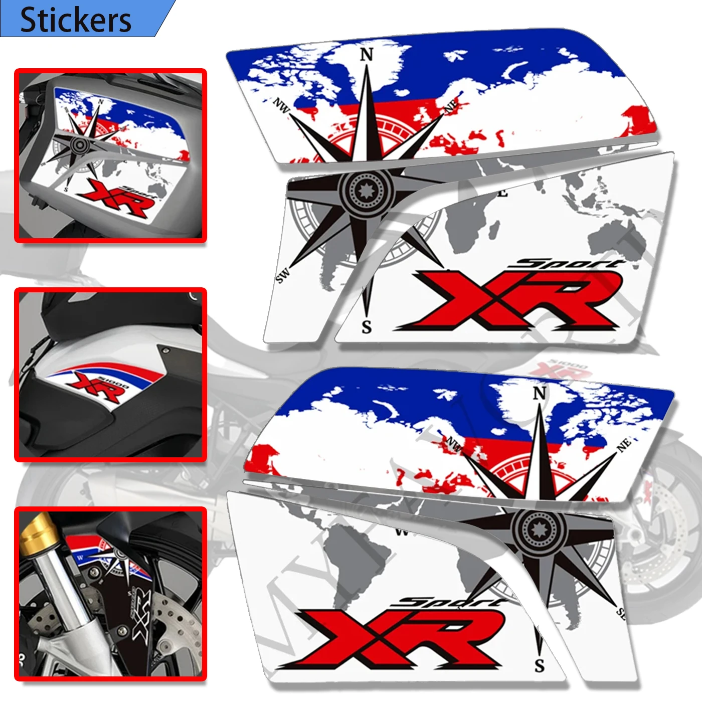 F900XR S1000XR 900 S 1000 XR For BMW 2015-2019 Motorcycle Front Fender Tank Pad Trunk Luggage Cases Panniers Stickers Decals
F900XR S1000XR 900 S 1000 XR For BMW 2015-2019 Motorcycle Front Fender Tank Pad Trunk Luggage Cases Panniers Stickers Decals
