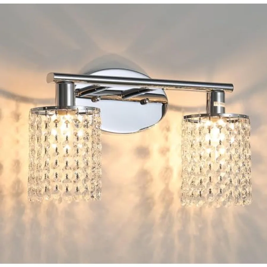 Crystal Bahtroom Vanity Light Sconces Wall Lighting -Light Modern Vanity for Bathroom Over Mirror Wall Sconces
Crystal Bahtroom Vanity Light Sconces Wall Lighting -Light Modern Vanity for Bathroom Over Mirror Wall Sconces