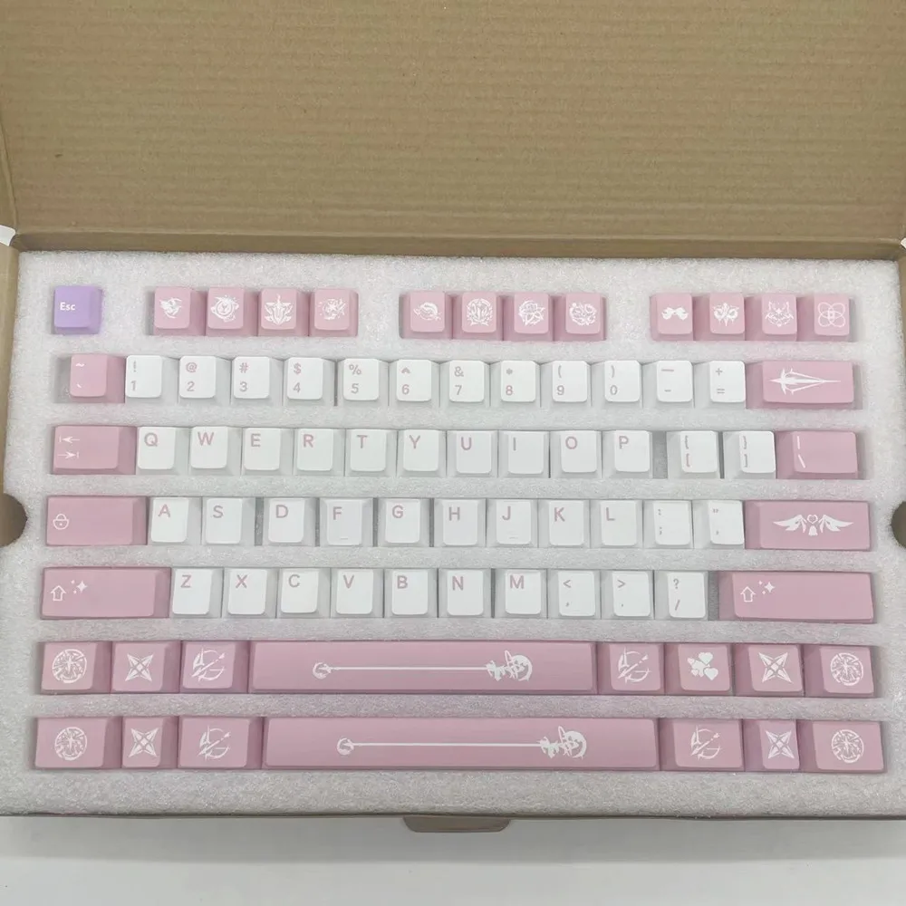 PBT Keycap Original Custom Arijah Animation 142 Keys Cherry Profile DYE Sublimation ISO Enter For Mechanical Keyboard
PBT Keycap Original Custom Arijah Animation 142 Keys Cherry Profile DYE Sublimation ISO Enter For Mechanical Keyboard