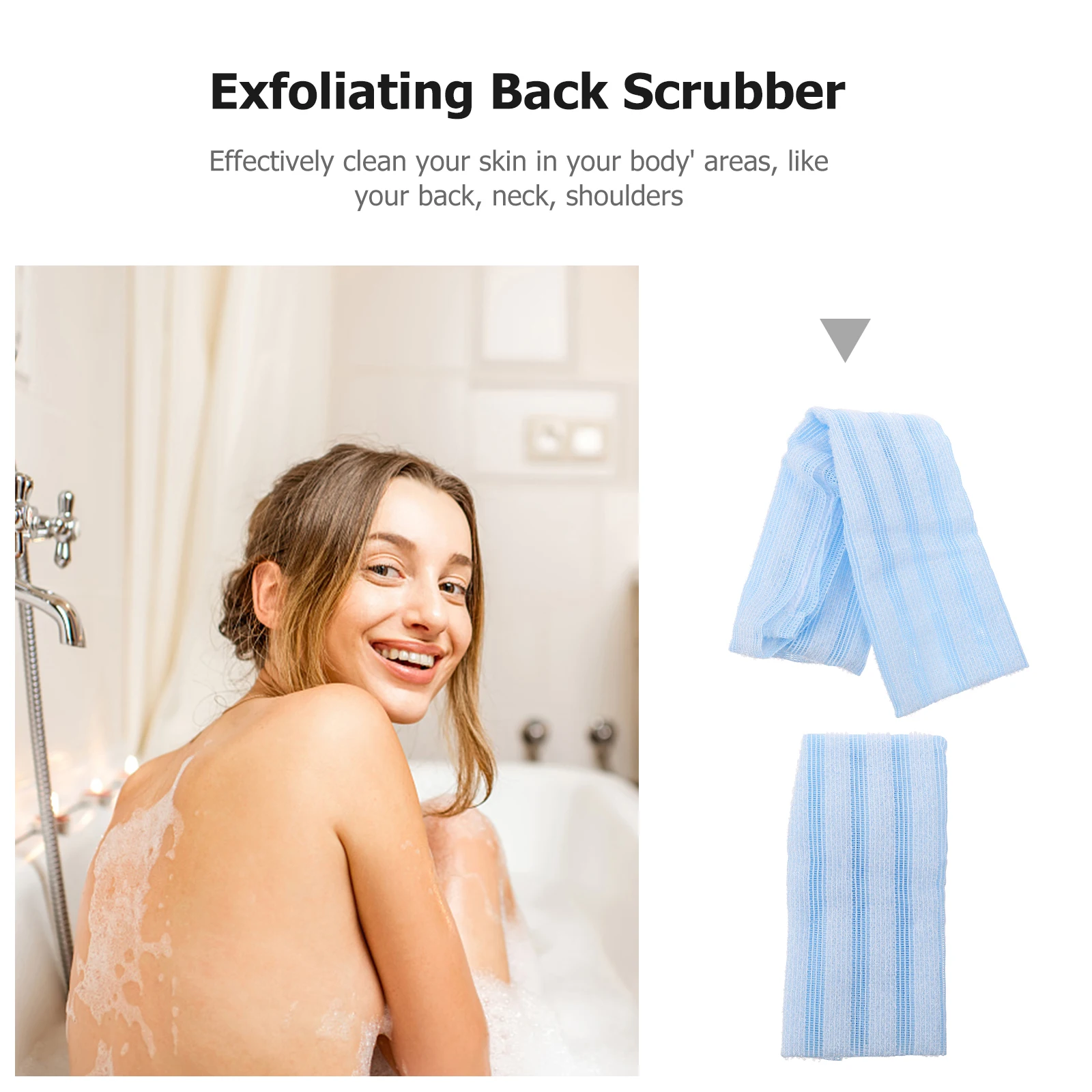 Portable 1 Pack Exfoliating Shower Scrubber Back Scrubber Towel Bath Wash Cloth Deep Cleaning Body Rubbing Towel Natural
Portable 1 Pack Exfoliating Shower Scrubber Back Scrubber Towel Bath Wash Cloth Deep Cleaning Body Rubbing Towel Natural