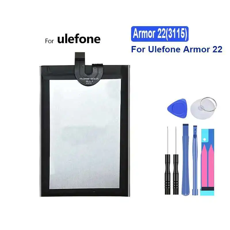 High Performance Fast Charging For Ulefone Armor 22 3115 Mobile Phone Battery 6600Mah
High Performance Fast Charging For Ulefone Armor 22 3115 Mobile Phone Battery 6600Mah