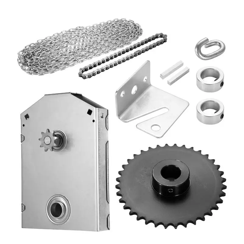 Garage Door Chain Hoist Jackshaft Door Opener Chain Hoist 4:1 Gear Ratio for Garage Cast Iron Door Chain Hoist for Fix and
Garage Door Chain Hoist Jackshaft Door Opener Chain Hoist 4:1 Gear Ratio for Garage Cast Iron Door Chain Hoist for Fix and