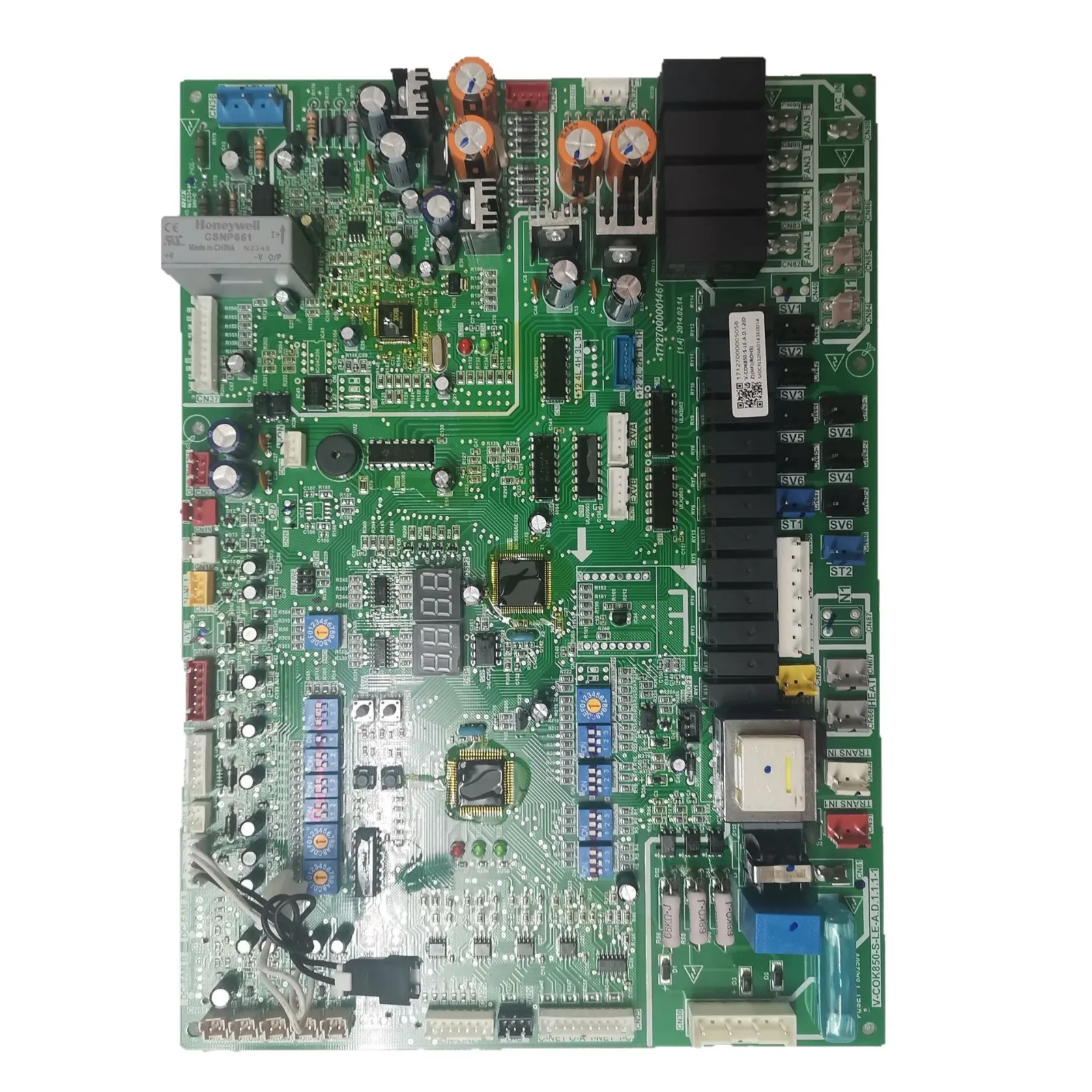 Midea All-New Air Conditioning Motherboard 17127000005056 V-COK850-S-LE-A.D.1.2 (DZ) (HF) 17127000001467 for Home Use Gas Manual
Midea All-New Air Conditioning Motherboard 17127000005056 V-COK850-S-LE-A.D.1.2 (DZ) (HF) 17127000001467 for Home Use Gas Manual