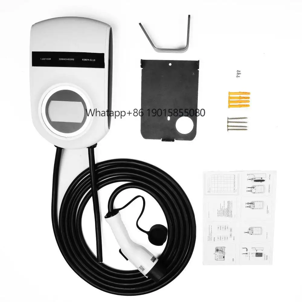 Electric Vehicle Charging Station 11KW 22KW 8A 16A 24A 32A Switchable Charging Pile Type 2
Electric Vehicle Charging Station 11KW 22KW 8A 16A 24A 32A Switchable Charging Pile Type 2