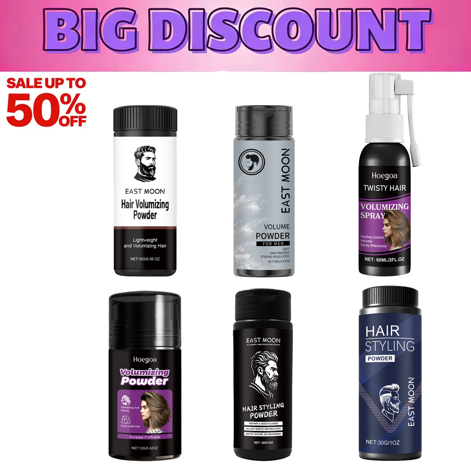 Hair Volume & Texture Powder for Fluffy Hair & Opaque Effect Invisible Volumizing Powder for Fine Thin Hair Natural Matte Finish
Hair Volume & Texture Powder for Fluffy Hair & Opaque Effect Invisible Volumizing Powder for Fine Thin Hair Natural Matte Finish