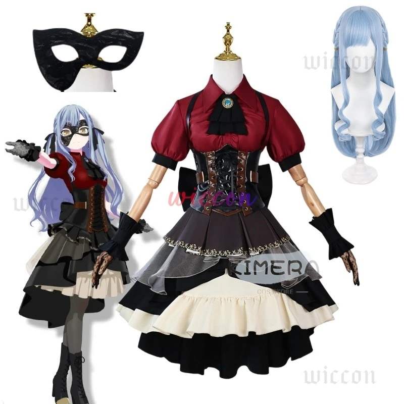 Anime BanG Dream! Togawa Sakiko Cosplay Costume It's MyGO!!!!! Ave Mujica Oblivionis Gothic Princess Skirts Woman Halloween Suit
Anime BanG Dream! Togawa Sakiko Cosplay Costume It's MyGO!!!!! Ave Mujica Oblivionis Gothic Princess Skirts Woman Halloween Suit
