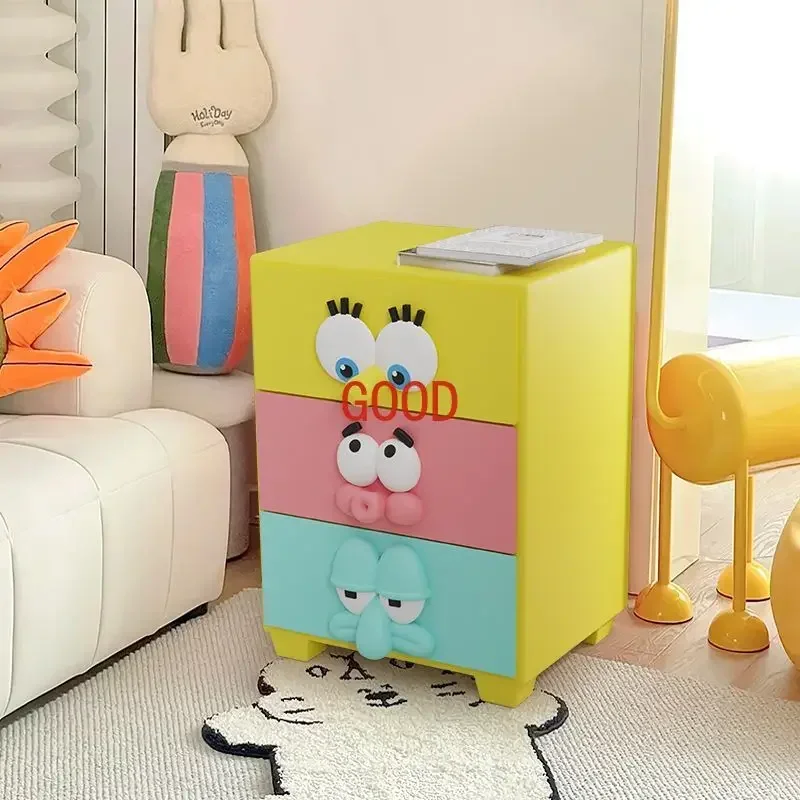 Cute Cartoon Bedside Table Storage Cabinet with Drawer
Cute Cartoon Bedside Table Storage Cabinet with Drawer