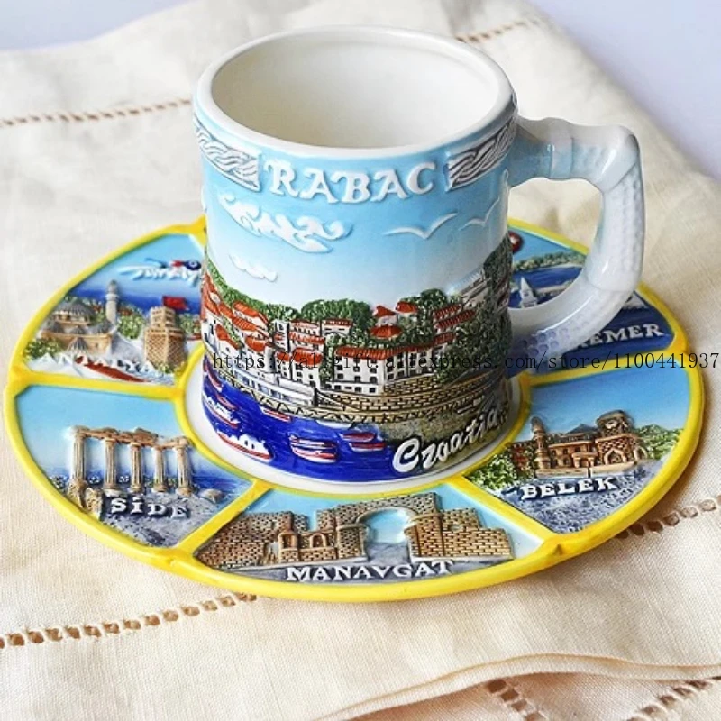 Creative Cup And Plate Pads Decorative Plate European-Style Exquisite Coffee Cups Hand-Painted Ceramic Plate Pad
Creative Cup And Plate Pads Decorative Plate European-Style Exquisite Coffee Cups Hand-Painted Ceramic Plate Pad