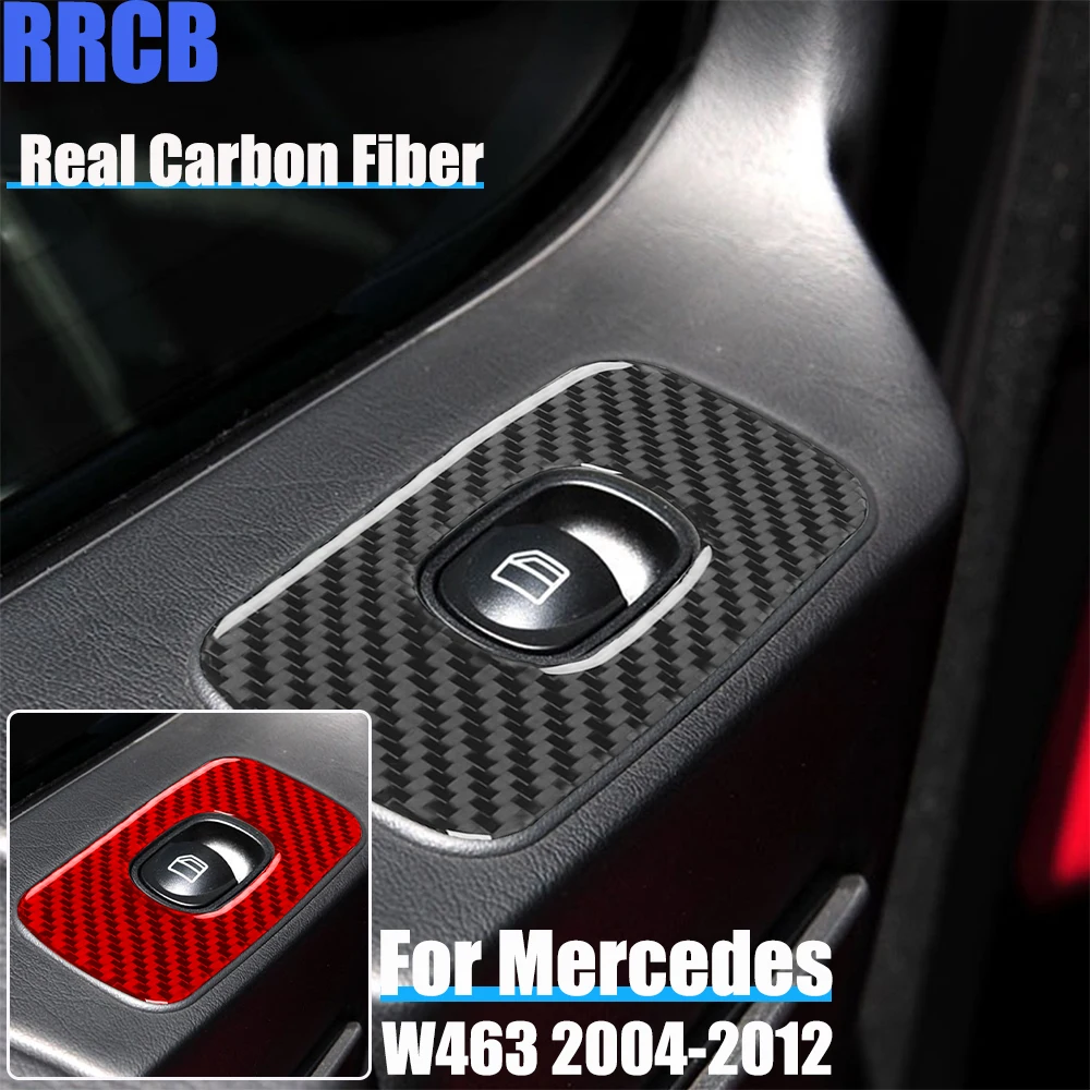 Real Carbon Fiber Car Accessories Window Lifting Soft Cover Sticker For Mercedes-Benz G Class W463 G500 G55 G63 G550 2004-2012
Real Carbon Fiber Car Accessories Window Lifting Soft Cover Sticker For Mercedes-Benz G Class W463 G500 G55 G63 G550 2004-2012