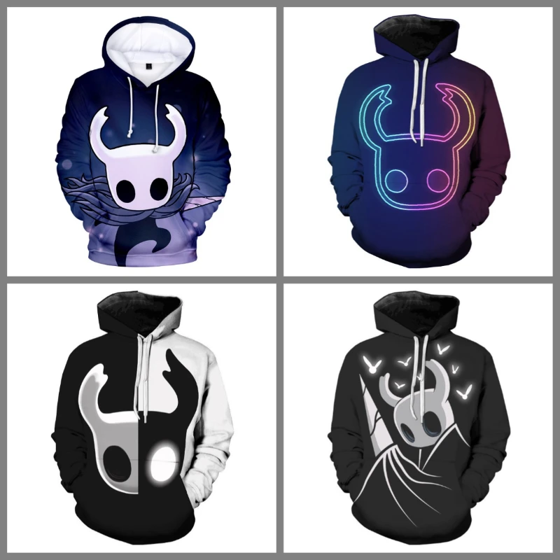 Hollow Knight Silksong Game Hoodie The Knight Cartoon Print Casual Streetwear Fashion Pullover Gift
Hollow Knight Silksong Game Hoodie The Knight Cartoon Print Casual Streetwear Fashion Pullover Gift
