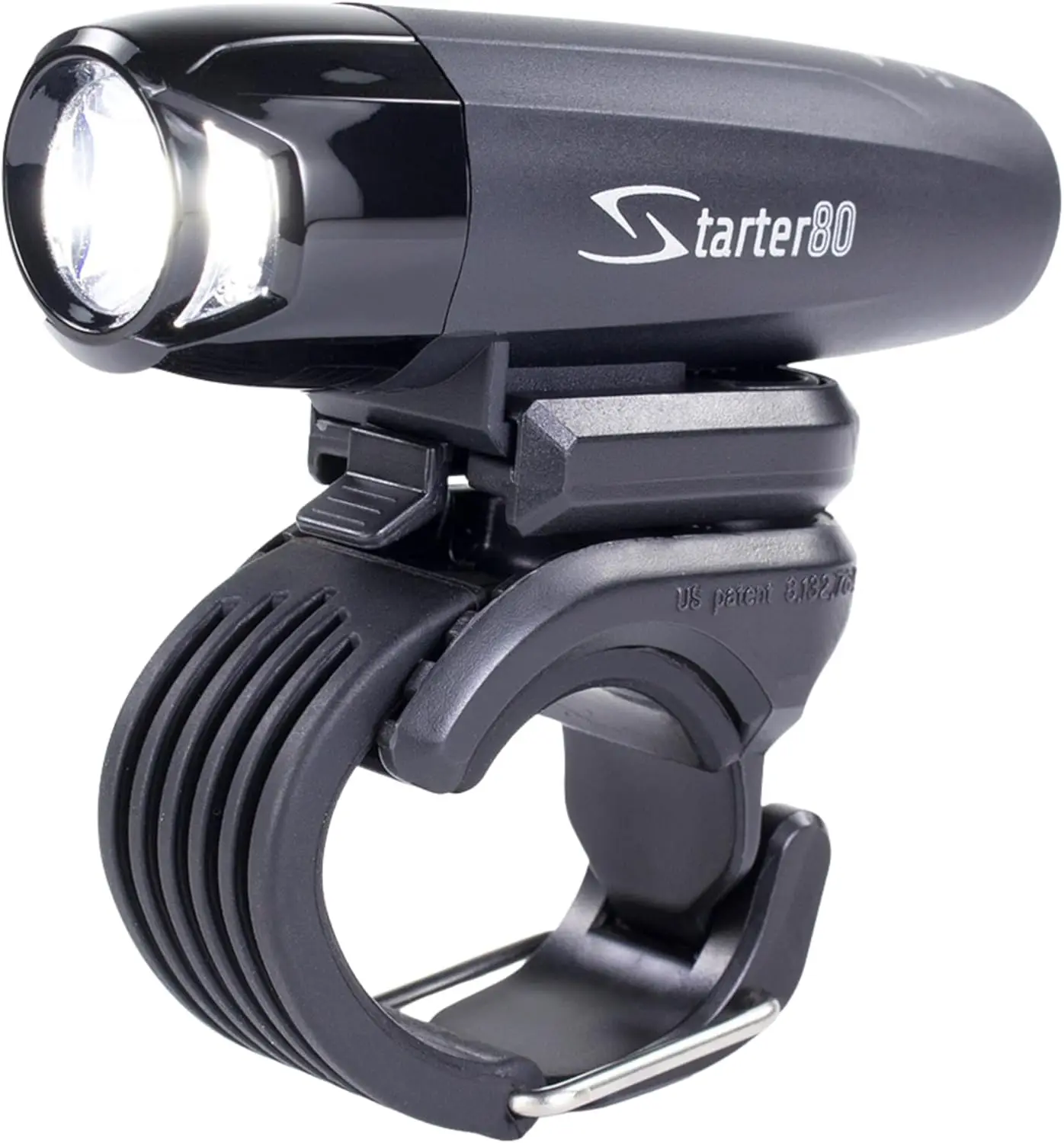 Starter Headlight for Bikes, 80 Lumens, AA Battery, Universal Handlebar Mount
Starter Headlight for Bikes, 80 Lumens, AA Battery, Universal Handlebar Mount