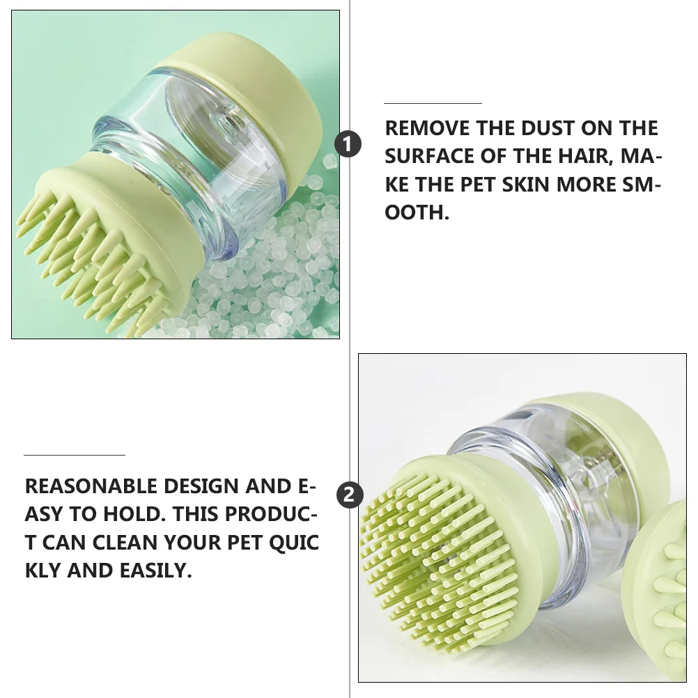 Pet Silicone Shower Brush Bath Scrubber Shampoo Dispenser for Dog Cat Grooming Massage Clean Remove Dirt Tool Pet Shower Brush
Pet Silicone Shower Brush Bath Scrubber Shampoo Dispenser for Dog Cat Grooming Massage Clean Remove Dirt Tool Pet Shower Brush