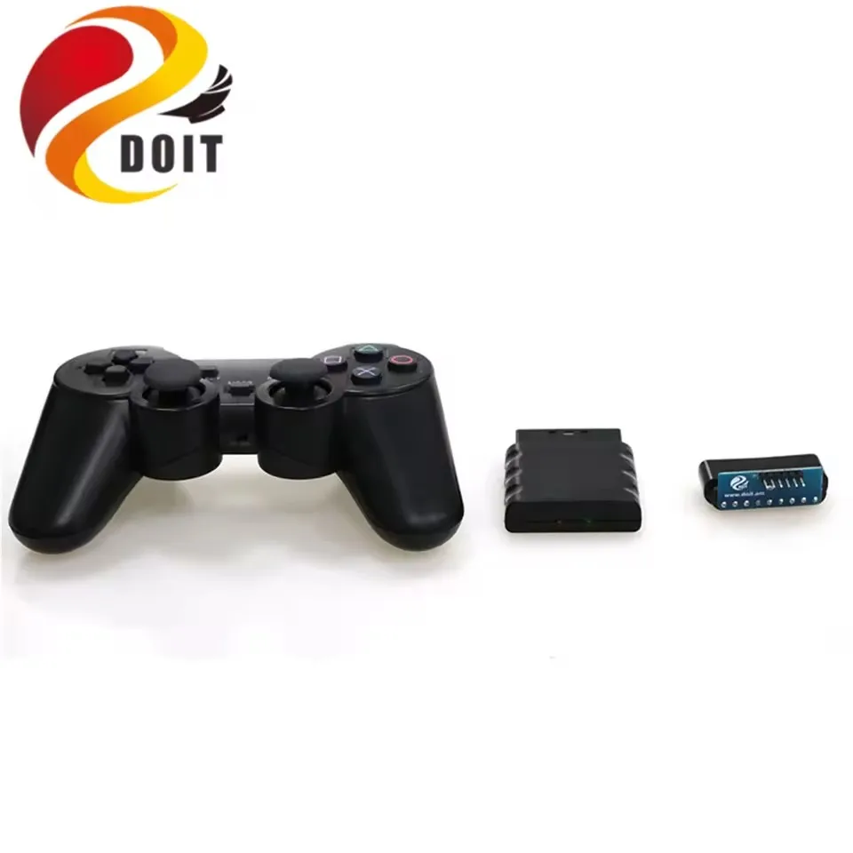 PS2 Wireless Remote Control Handle Kit Receiver Adapter Board RC Robot/Tank chassis Parts for Arduino
PS2 Wireless Remote Control Handle Kit Receiver Adapter Board RC Robot/Tank chassis Parts for Arduino