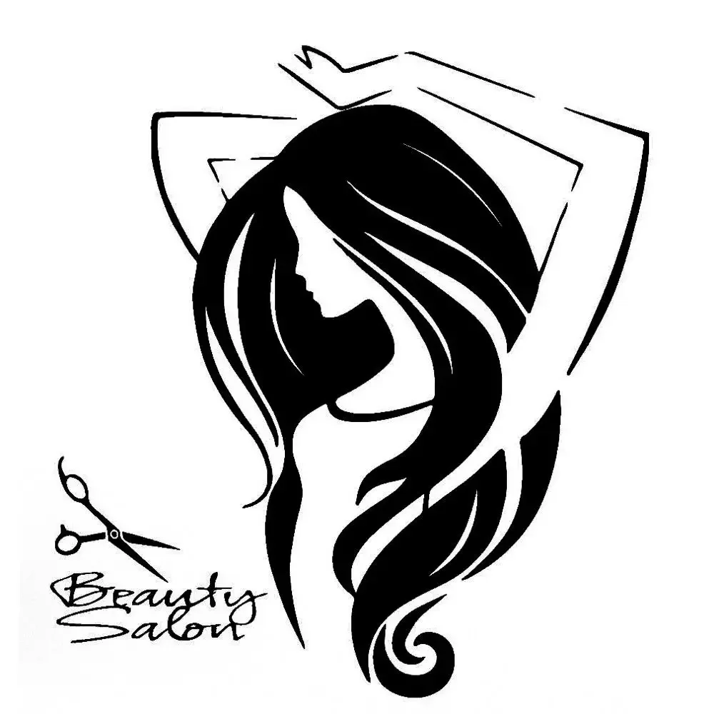 Car Sticker Creative Personality Woman Hairdressing Car Decoration Decal Creative Sunscreen Waterproof Black/white, 15cm*14cm
Car Sticker Creative Personality Woman Hairdressing Car Decoration Decal Creative Sunscreen Waterproof Black/white, 15cm*14cm