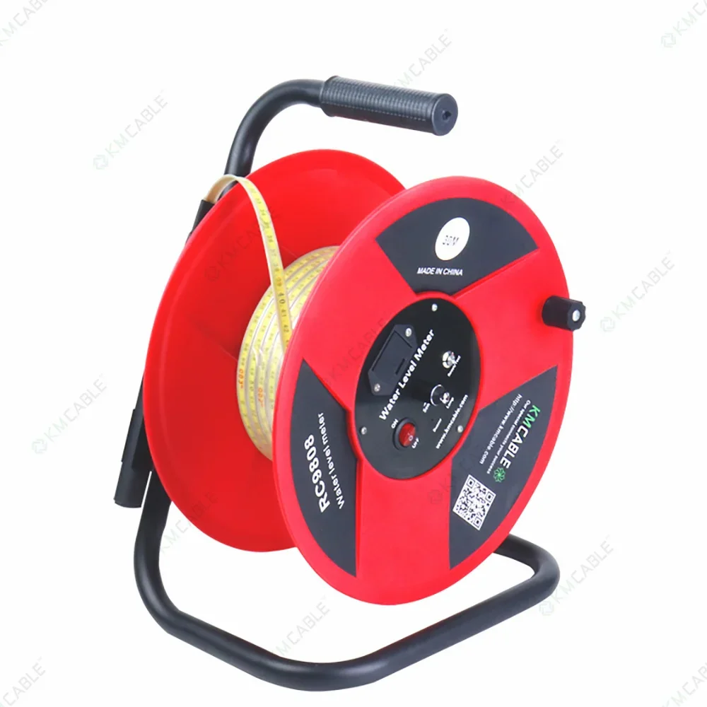 100m Ruler Water Level Meter With Sounder,100m Deep Well RC9807 Ruler Tape Battery /Water Level Meter Cable Wire
100m Ruler Water Level Meter With Sounder,100m Deep Well RC9807 Ruler Tape Battery /Water Level Meter Cable Wire
