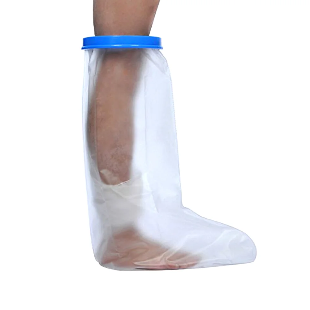 Waterproof Cast Protector Heavy Duty Vinyl Foot Cover for Shower Bath Keeps Bandages Dry Watertight Reusable Fits Leg Sizes
Waterproof Cast Protector Heavy Duty Vinyl Foot Cover for Shower Bath Keeps Bandages Dry Watertight Reusable Fits Leg Sizes