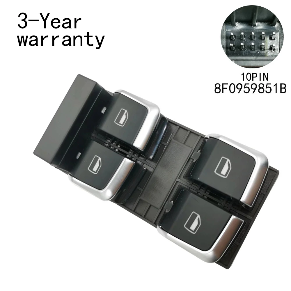 POWER WINDOW SWITCH 8F0959851B For Audi A5 S5 2012-2017 RS5 2013-2016
POWER WINDOW SWITCH 8F0959851B For Audi A5 S5 2012-2017 RS5 2013-2016