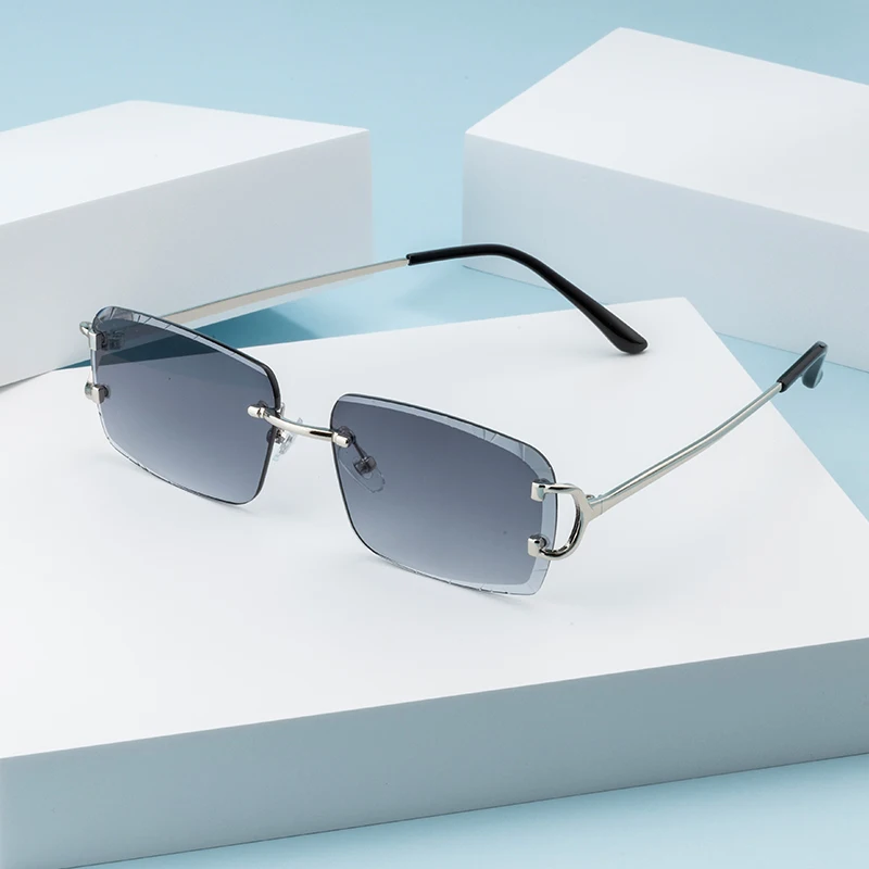 Fashion Square Sunglasses Vintage Women Men Frameless Sun Glasses Rimless Retro Luxury Brand Designer Eyeglasses UV400 Travel
Fashion Square Sunglasses Vintage Women Men Frameless Sun Glasses Rimless Retro Luxury Brand Designer Eyeglasses UV400 Travel