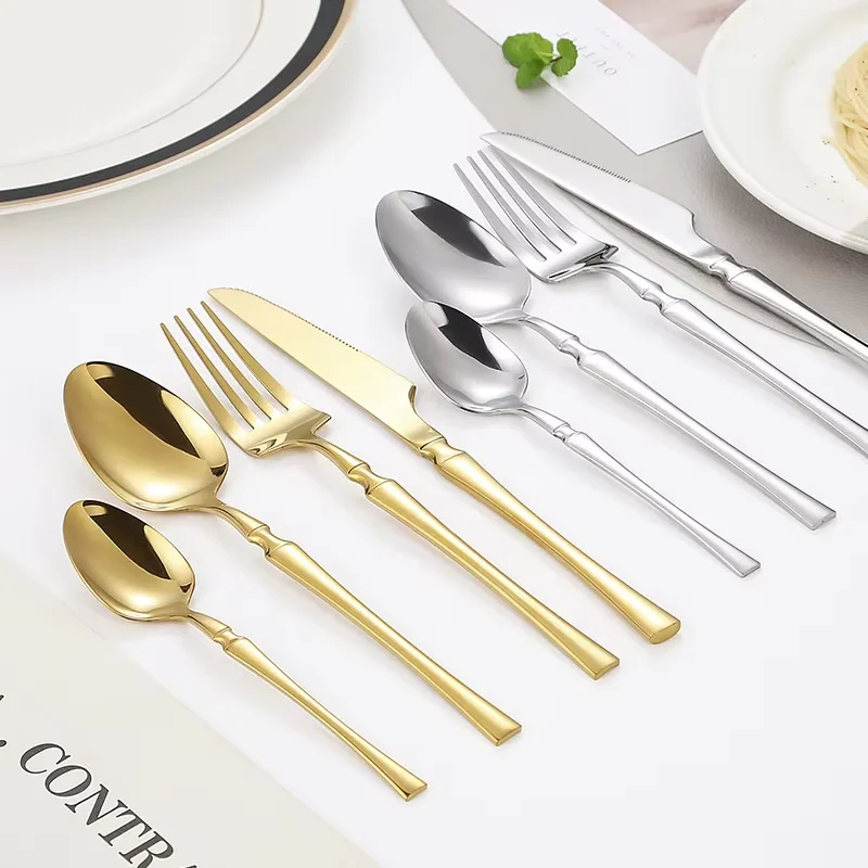4-piece small waist stainless steel set steak cutlery Western tableware Dining utensils
4-piece small waist stainless steel set steak cutlery Western tableware Dining utensils