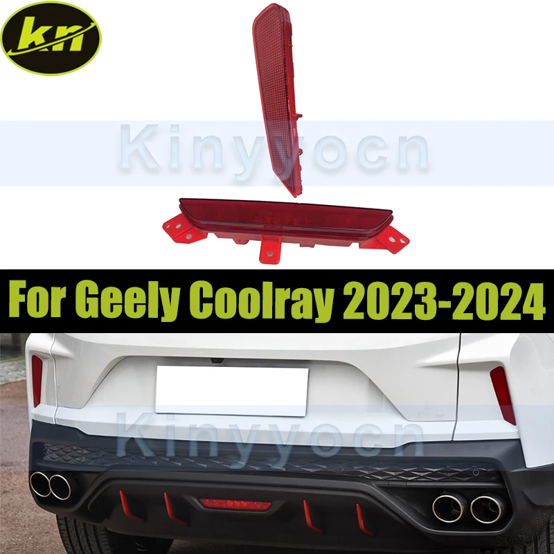Car Rear Tail Bumper Reflector Fog Lamp For Geely Coolray 2023-2024 Rear Bumper Driving Brake Middle Light
Car Rear Tail Bumper Reflector Fog Lamp For Geely Coolray 2023-2024 Rear Bumper Driving Brake Middle Light