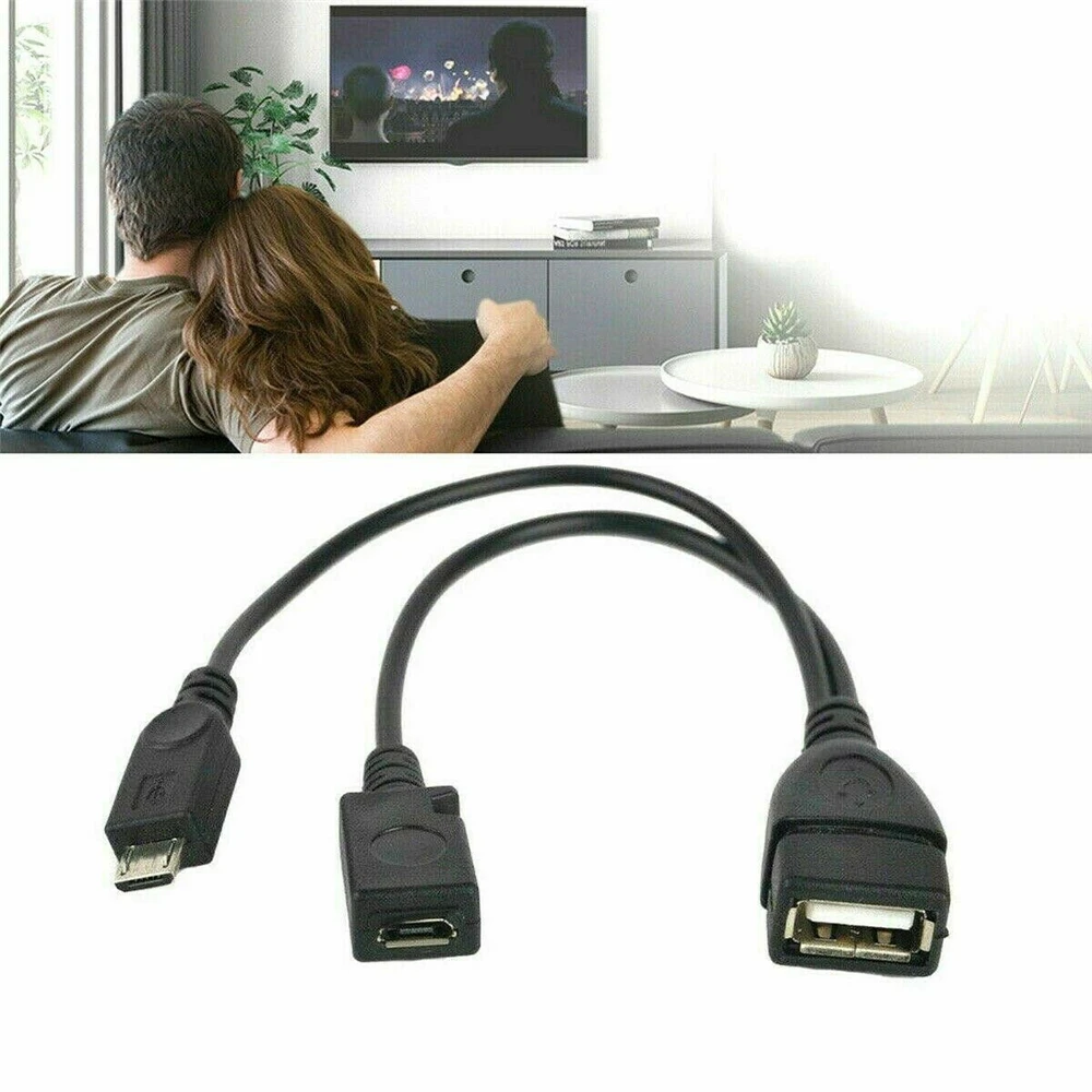 2-in-1 Male Female Cable Adapter USB OTG Power Cable OTG Cable USB Adapter Data Cable Y Splitter
2-in-1 Male Female Cable Adapter USB OTG Power Cable OTG Cable USB Adapter Data Cable Y Splitter