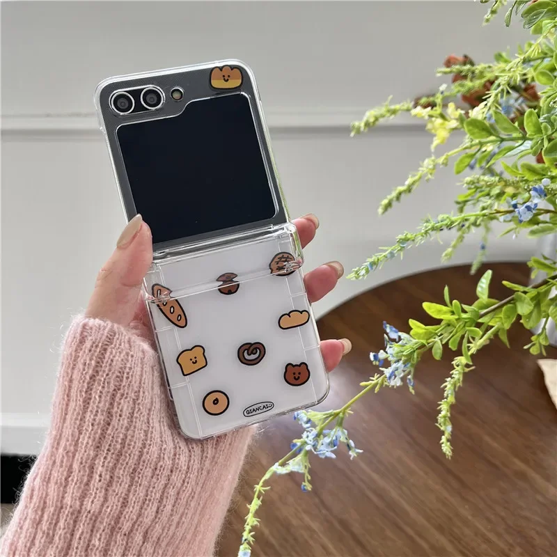 Phone Cases For Samsung Galaxy Z Flip 3 4 5 Z Flip5 ZFlip5 Cute Fruit Bracelet Transparent Insert Cards Shockproof Back Cover
Phone Cases For Samsung Galaxy Z Flip 3 4 5 Z Flip5 ZFlip5 Cute Fruit Bracelet Transparent Insert Cards Shockproof Back Cover