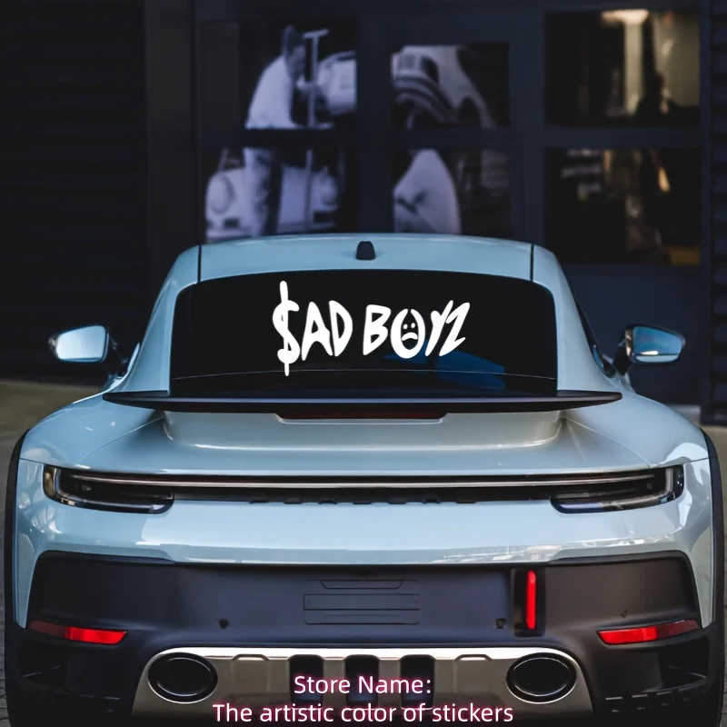 Виниловая наклейка на лобовое стекло, кузов автомобиля, одноразовая, Sad Boy | Самоклеящаяся, матовая, подходит для автомобильных стекол
Виниловая наклейка на лобовое стекло, кузов автомобиля, одноразовая, Sad Boy | Самоклеящаяся, матовая, подходит для автомобильных стекол