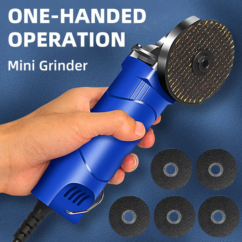 Electric Mini Angle Grinder 220V 75mm Polishing Cutting Machine Power Tool Lightweight mini angle grinder for DIY projects
Electric Mini Angle Grinder 220V 75mm Polishing Cutting Machine Power Tool Lightweight mini angle grinder for DIY projects