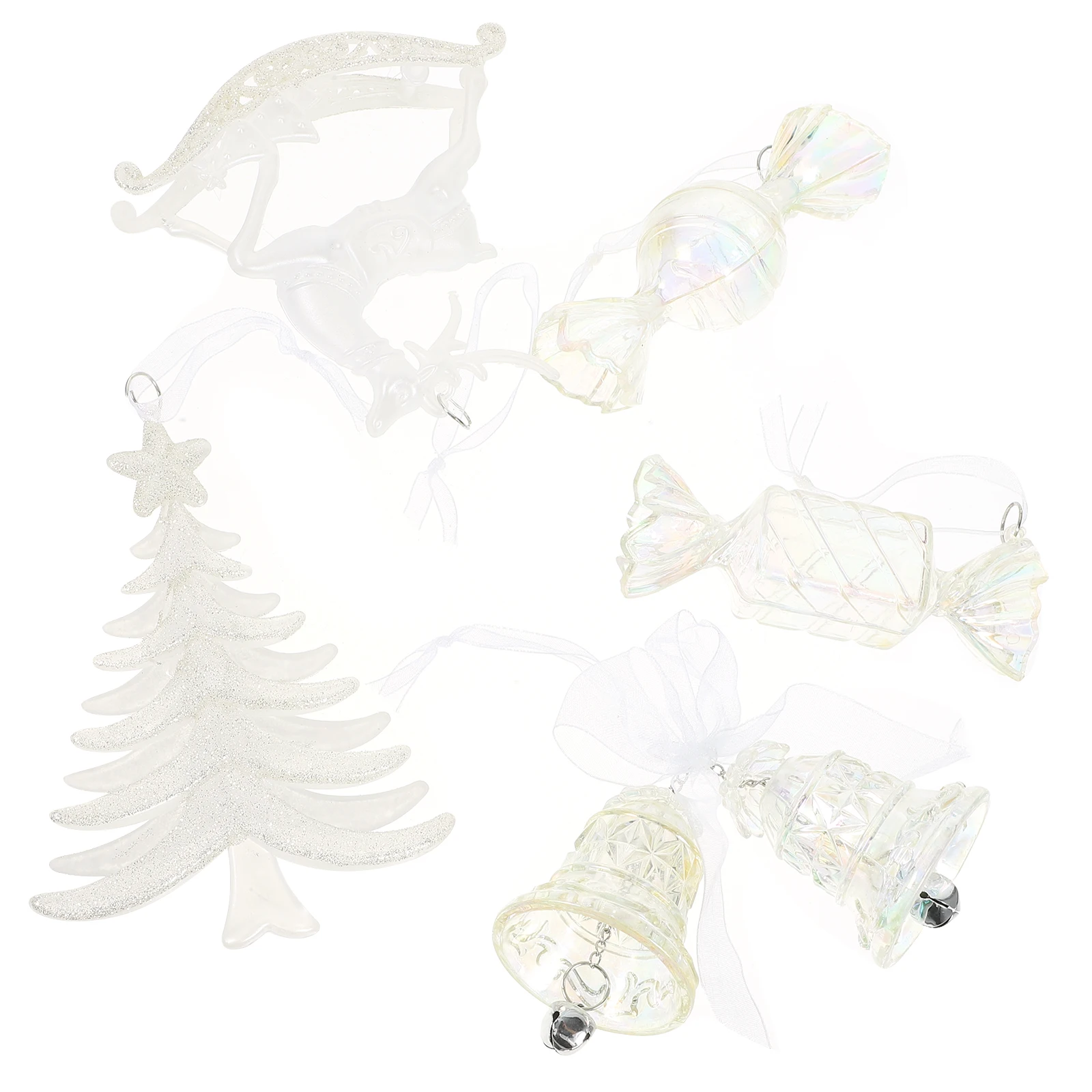 4 Pcs Christmas Tree naments Unique Alien Shape DIY Decorations Hanging Bell Xmas Pendant Festive Holiday Accessories
4 Pcs Christmas Tree naments Unique Alien Shape DIY Decorations Hanging Bell Xmas Pendant Festive Holiday Accessories
