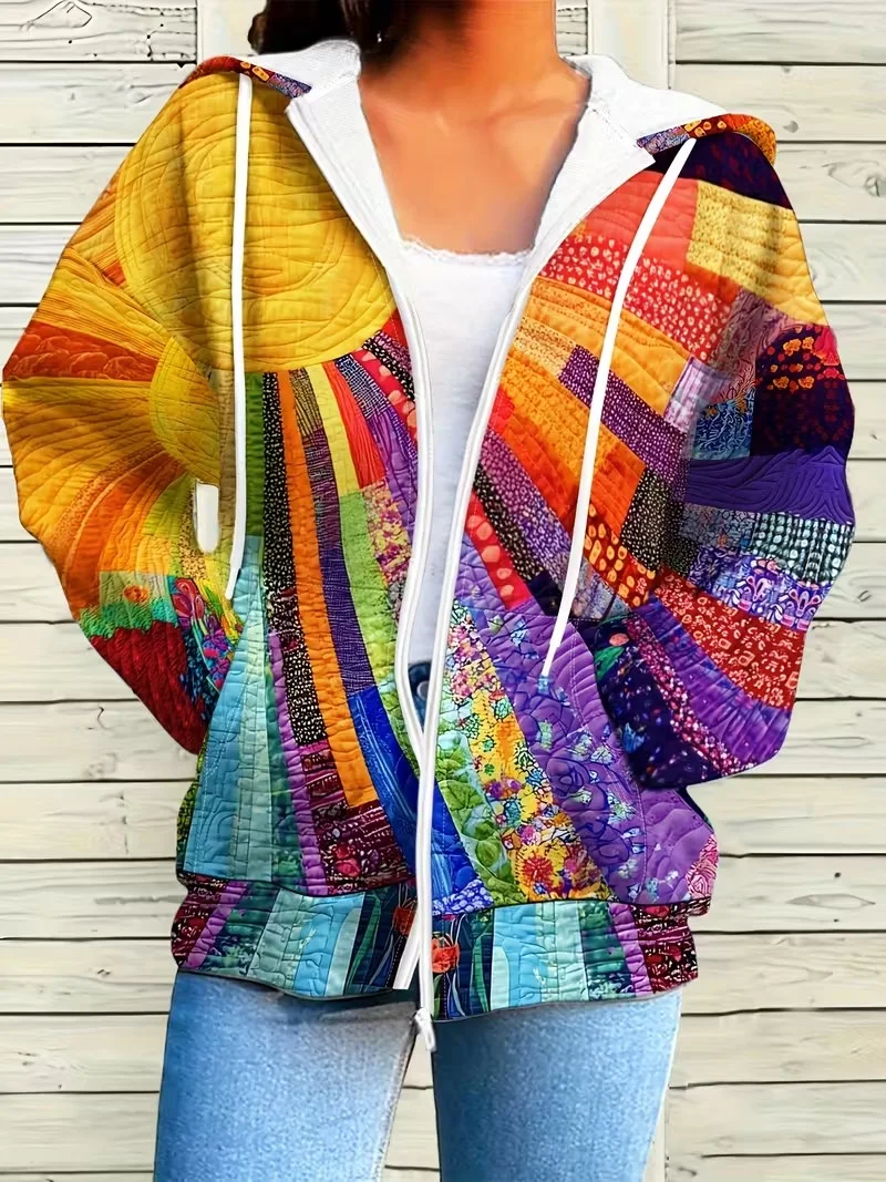 2026 Women's New Fashionable Casual Zipper Hoodie - Versatile Daily Commuter Top for Women
2026 Women's New Fashionable Casual Zipper Hoodie - Versatile Daily Commuter Top for Women