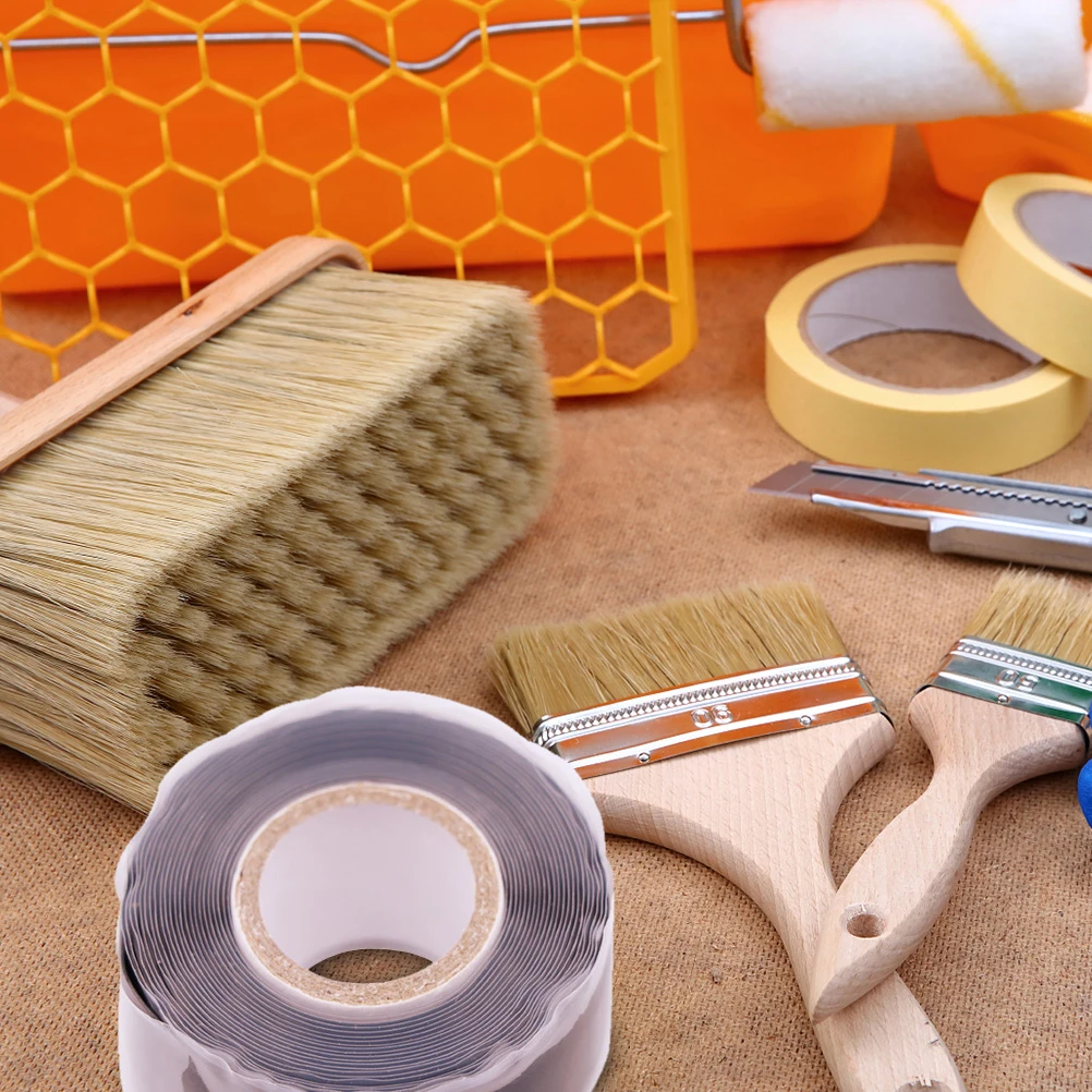 Silicone Waterproof Tape for Electrical Insulation Hose Repair Black Adhesive Tape for Indoor Outdoor Use High
Silicone Waterproof Tape for Electrical Insulation Hose Repair Black Adhesive Tape for Indoor Outdoor Use High