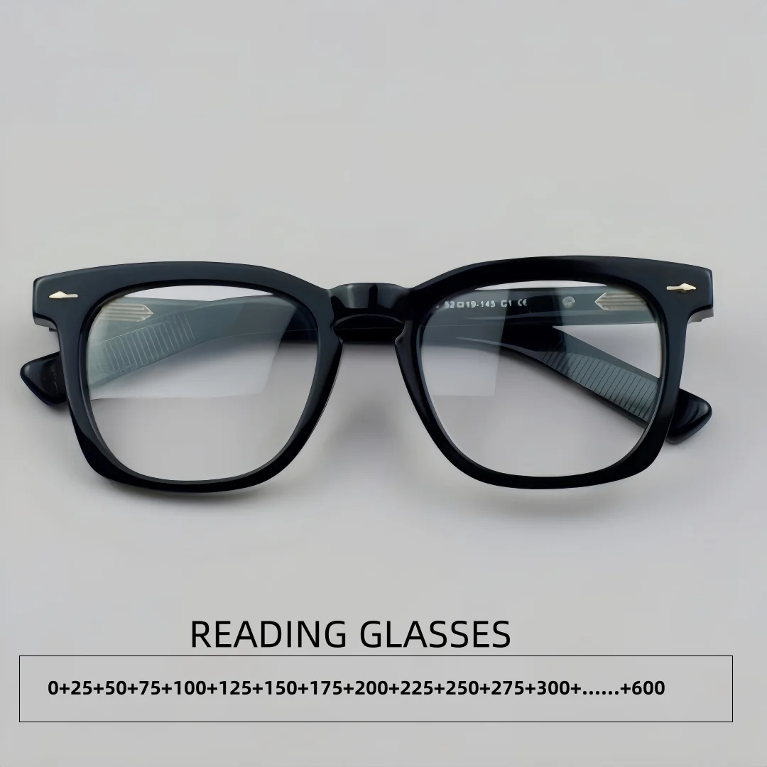 Fashion Square Acetate Reading Glasses Men Readers Eyewear Unisex Eyeglasses Frame +0+25+50+75+100+125+150+175
Fashion Square Acetate Reading Glasses Men Readers Eyewear Unisex Eyeglasses Frame +0+25+50+75+100+125+150+175