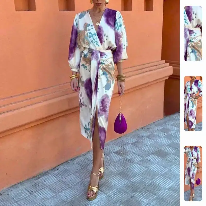 Elegant Fashionable Print Long Dress Set Spring 2026 Women's Collection Casual Versatile Three-Piece Suit Shirt Sleeves
Elegant Fashionable Print Long Dress Set Spring 2026 Women's Collection Casual Versatile Three-Piece Suit Shirt Sleeves
