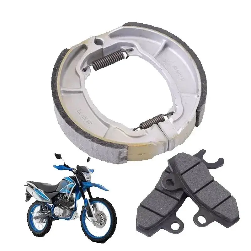 Motorcycle Brake Shoes Front/Rear for Honda Loncin Sanlg Haojue Disc/Drum Brakes HJ150 TITAN2000 DM200 CG150 QJ150 Brake Pads
Motorcycle Brake Shoes Front/Rear for Honda Loncin Sanlg Haojue Disc/Drum Brakes HJ150 TITAN2000 DM200 CG150 QJ150 Brake Pads
