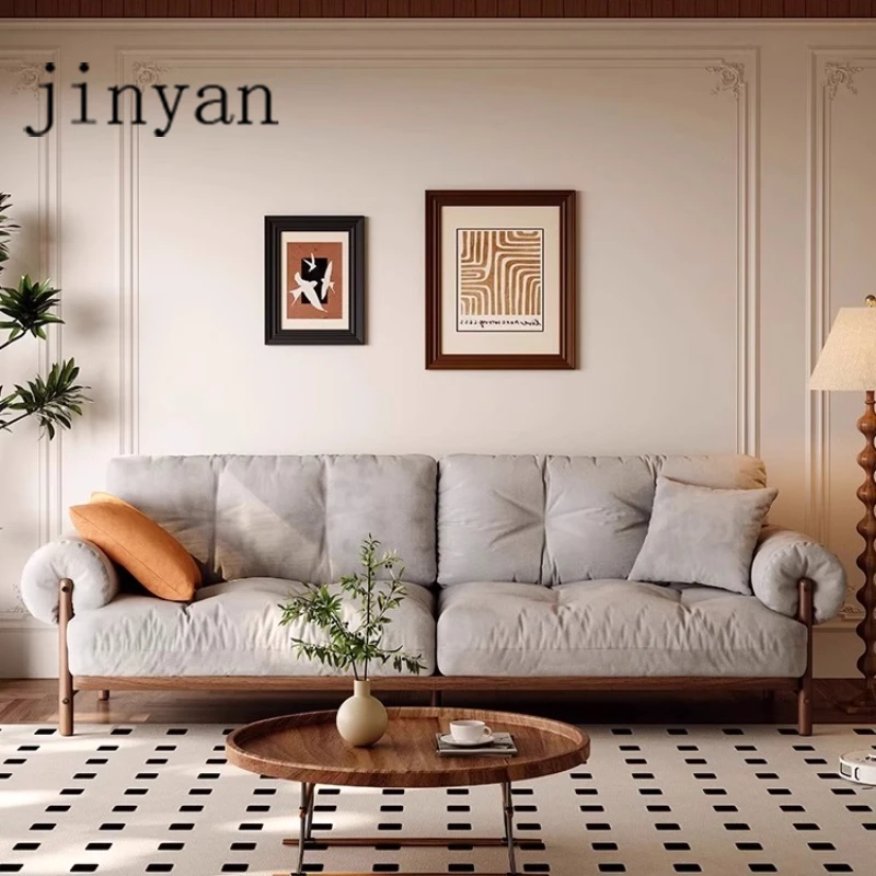 Retro Cotton Straight Row Sofa Simple Designer Living Room Adult American Sofas Creative Aesthetics Muebles Lounge Furniture
Retro Cotton Straight Row Sofa Simple Designer Living Room Adult American Sofas Creative Aesthetics Muebles Lounge Furniture