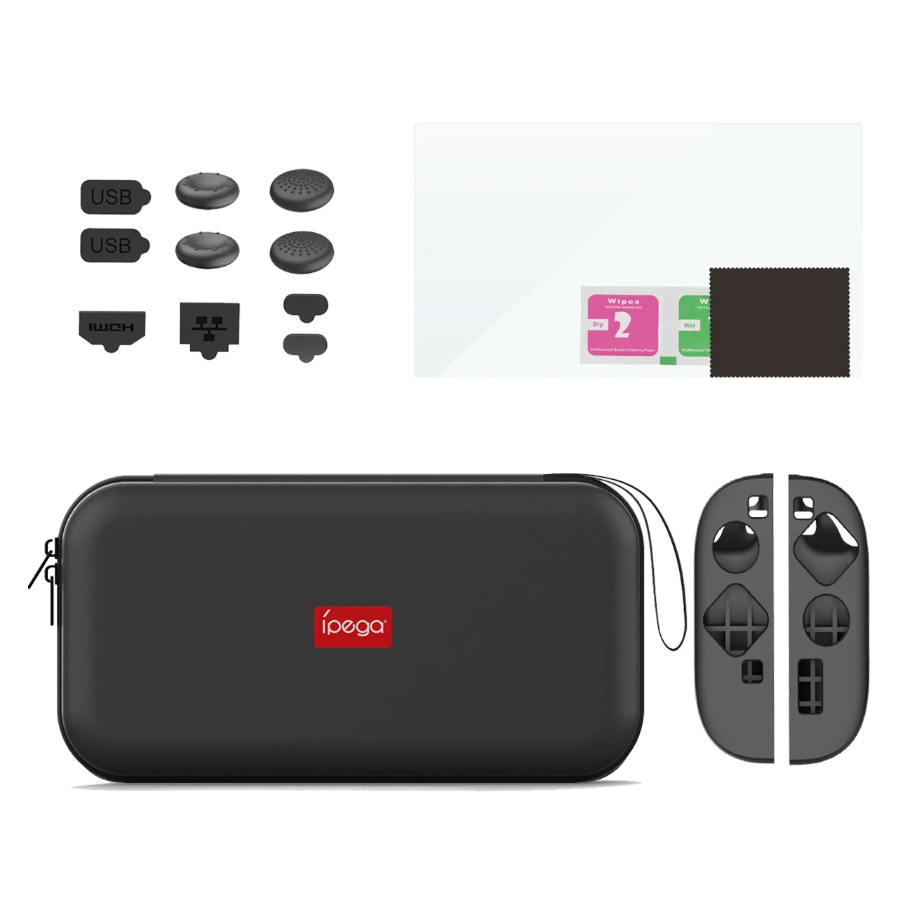 PG-SW2194P 9 in 1 Accessories Kit for Switch 2 with Carrying Case,Joy Pad Case,Screen Protector,Thumb Grip Caps,Dust-Proof Cover
PG-SW2194P 9 in 1 Accessories Kit for Switch 2 with Carrying Case,Joy Pad Case,Screen Protector,Thumb Grip Caps,Dust-Proof Cover