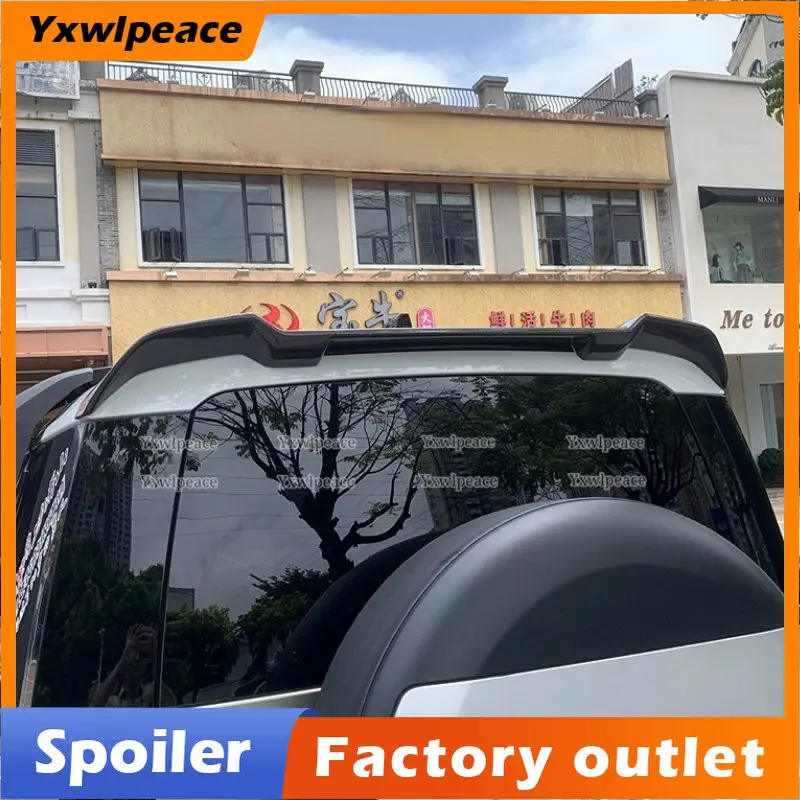 For LAND ROVER DEFENDER Spoiler 2020 2021 High Quality ABS Trunk Lip Wing Rear Roof Spoiler Body Kit Accessories
For LAND ROVER DEFENDER Spoiler 2020 2021 High Quality ABS Trunk Lip Wing Rear Roof Spoiler Body Kit Accessories
