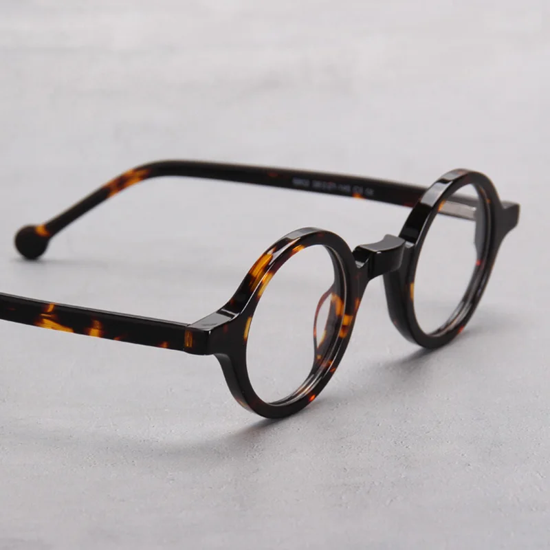 Acetate Prescription Eyeglasses Frame Men Vintage Round Optical Myopia Reading Glasses Spectacles Tortoise Black Eyewear Custom
Acetate Prescription Eyeglasses Frame Men Vintage Round Optical Myopia Reading Glasses Spectacles Tortoise Black Eyewear Custom